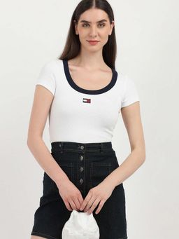 Tommy Hilfiger - Womens White Color T-Shirt