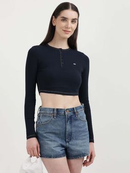 Tommy Hilfiger - Womens Blue Color T-Shirt