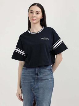 Tommy Hilfiger - Womens Blue Color T-Shirt