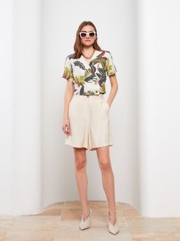 LC WAIKIKI - VISION Woven Blouse Off White