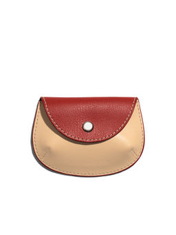 DailyObjects - Terracotta Red Pellet Cable Coin Wallet