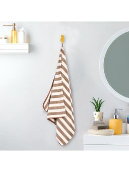 Voncasa - Von Casa Polyester Brown Bath Towel