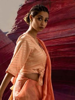 Banana Labs - Aurum Shock Peach Blouse
