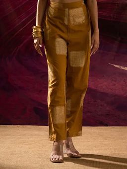 Banana Labs - Women Aurum Auric Mustard Box Pant