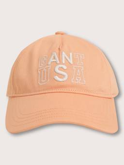 GANT - Boys Peach Embroidered Baseball Cap