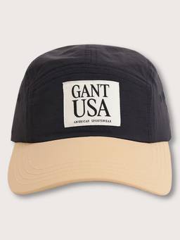 GANT - Boys Navy Blue Colour-Blocked Baseball Cap