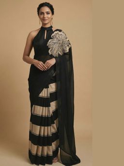 Ellemora - Dahlia Saree with Stitched Blouse with Stitched