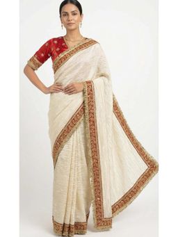 Ellemora - Royal Bengal Saree with Stitched Blouse with Stitched