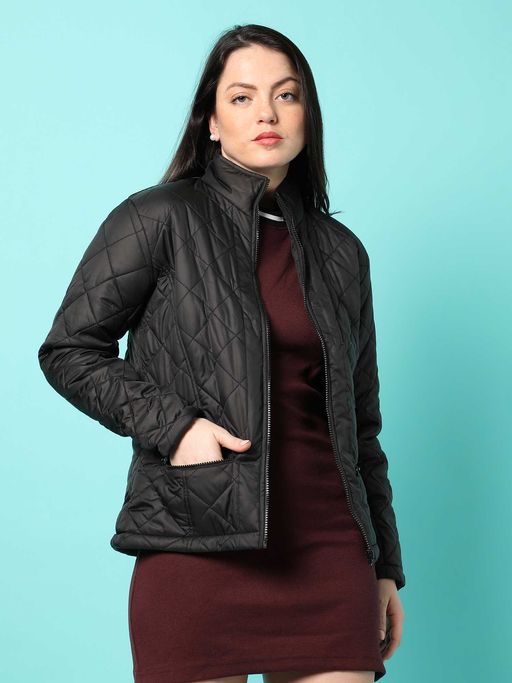 Bomber Jackets Campus Sutra Women's Cotton Jacket Buy Campus