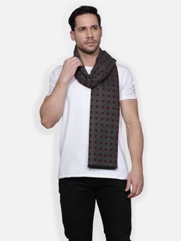 Alvaro Castagnino - Mens Viscose Maroon Muffler