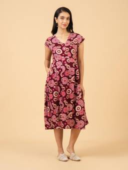 The Mom Store - Painter’S Canvas Maternity and Nursing Dress