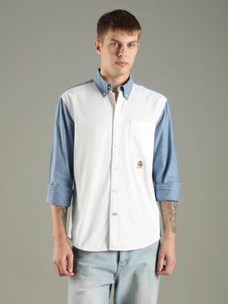 Tommy Hilfiger - Colorblock Regular Fit Cotton Shirt