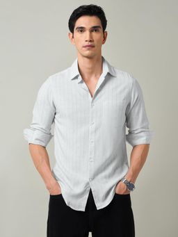 AD By Arvind - Vertical Striped Slim Fit Shirt