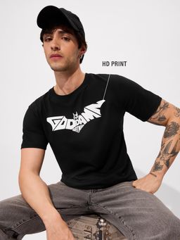 The Souled Store - Official Batman- Goddamn T-Shirt