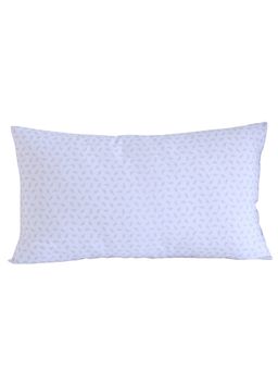 Maspar - Essentials Heather 130 GSM Cotton White Print Medium Cushion