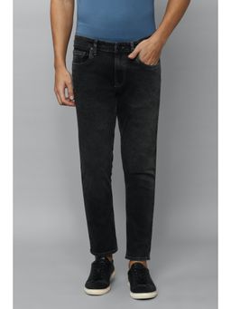 Louis Philippe - Men Black Dark Smart Fit Jeans