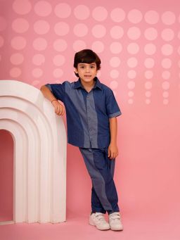 Lazy Cub - Off White Cotton Solid Co Ord Set