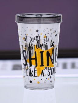 At Home by Nilkamal - 660ml Sipper Water Bottle Yellow