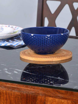 At Home by Nilkamal - Laser Print Trivet Brown