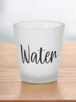 At Home by Nilkamal - Minimalist 280ml Water Glass White