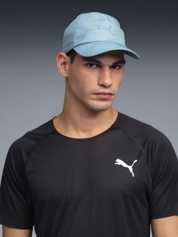 Puma - Unisex Smash Printed Baseball Blue Cap