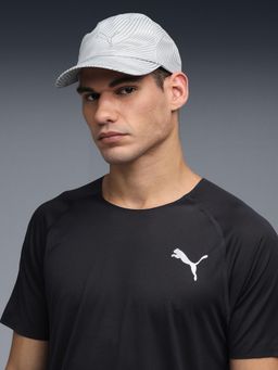 Puma - Unisex Smash Printed Baseball Grey Cap