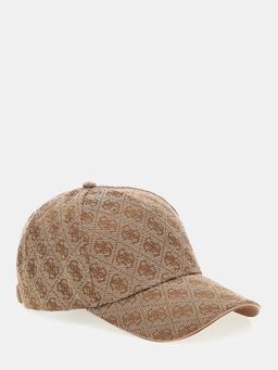 Guess - Men Polyester Printed Brown Cap