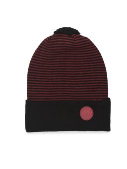 WOODLAND - Unisex Stripes Black Beanie
