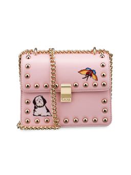 Gioia - Srina Pink Printed Sling Bag