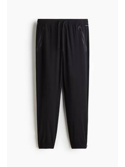 H&M MOVE - Black Regular Fit Sports Joggers with Drymove