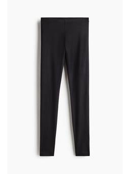 H&M - Women Black Cotton Leggings