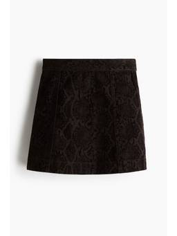 H&M - Women Brown Denim Mini Skirt