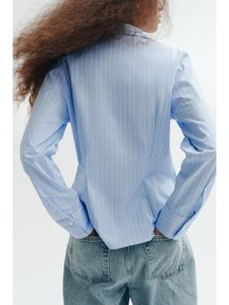 H&M - Women Blue Fitted Shirt