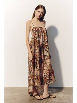 H&M - Women Pink A-Line Low-Back Dress