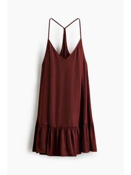 H&M - Women Brown A-Line Strappy Dress