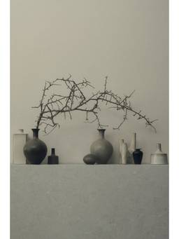 H&M - Beige Mini Stoneware Vase