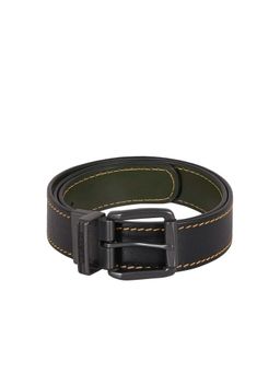 Hidesign - Black & Olive Genuine Leather Reversible Mens Belt