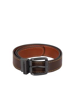 Hidesign - Brown & Tan Genuine Leather Reversible Mens Belt