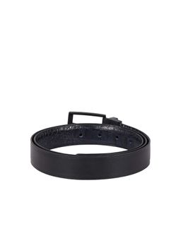 Hidesign - Midnight Black & Black Genuine Leather Reversible Mens Belt