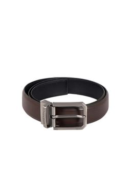 Hidesign - Brown & Black Genuine Leather Reversible Mens Belt