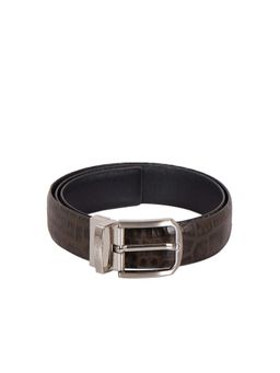 Hidesign - Brown & Black Genuine Leather Reversible Mens Belt