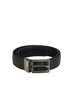 Hidesign - Black & Olive Genuine Leather Reversible Mens Belt
