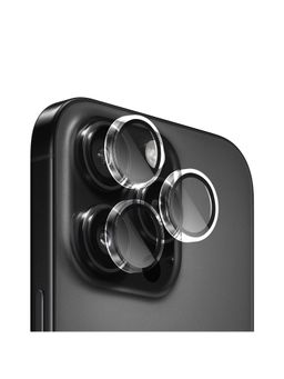 GRIPP - Transparent 3N1 Focal Camera Lens Protector for Iphone 16 Pro & Iphone 16 Pro Max (Pack of 3)