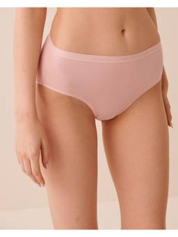 La Vie En Rose - Pink Super Soft Lace Trim Cheeky Panty