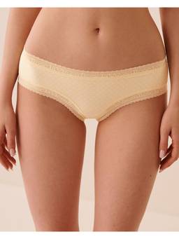 La Vie En Rose - Yellow Cotton Bikini Panty