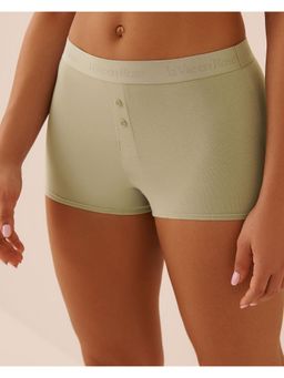 La Vie En Rose - Cotton and Lace Detail Hiphugger Panty