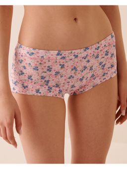 La Vie En Rose - Pink Seamless Boyshort Panty