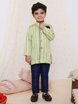 KID1 - Front Open Kurta Pajama (Set of 2)