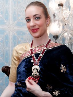 Odette - The Pearly Grandeur Long Multicolored Necklace (Set of 2)