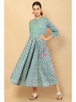 Soch - Women Green Floral Dress